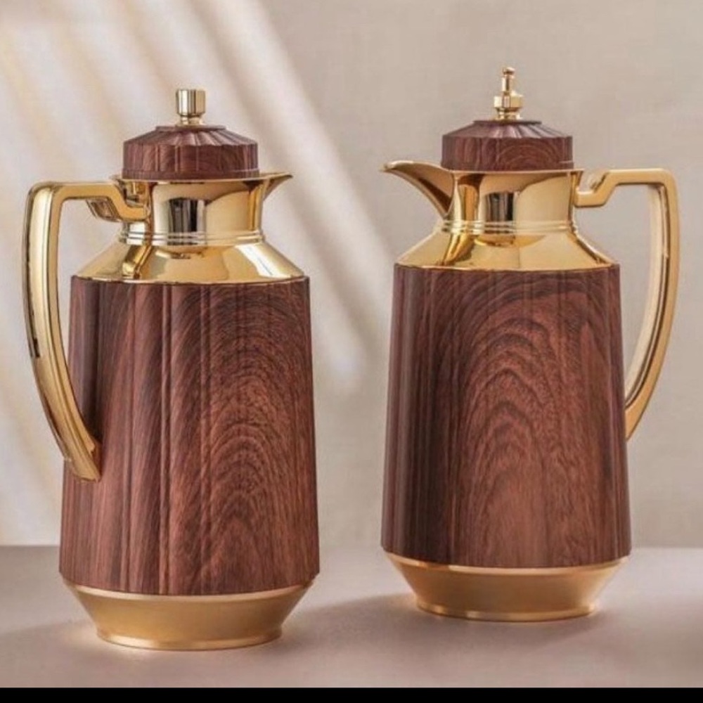 Two thermos flask tea/coffee.